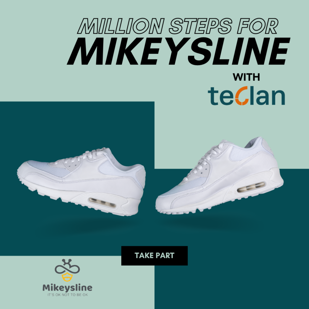 Million Steps for Mikeysline