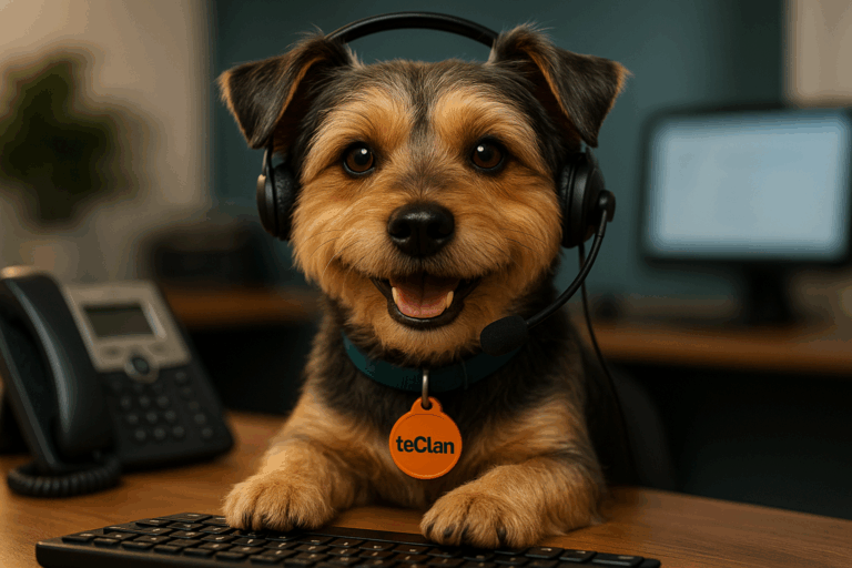 Tekkie the teclan terrier